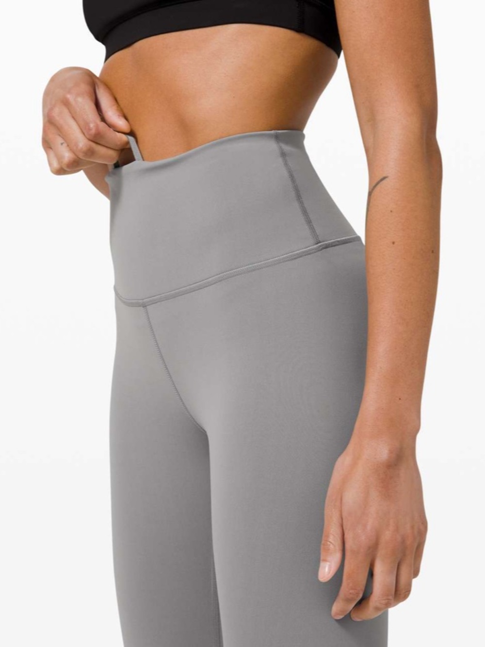 lululemon athletica leggings - Wunder Train High-Rise Tights 25” — Rhino Grey
